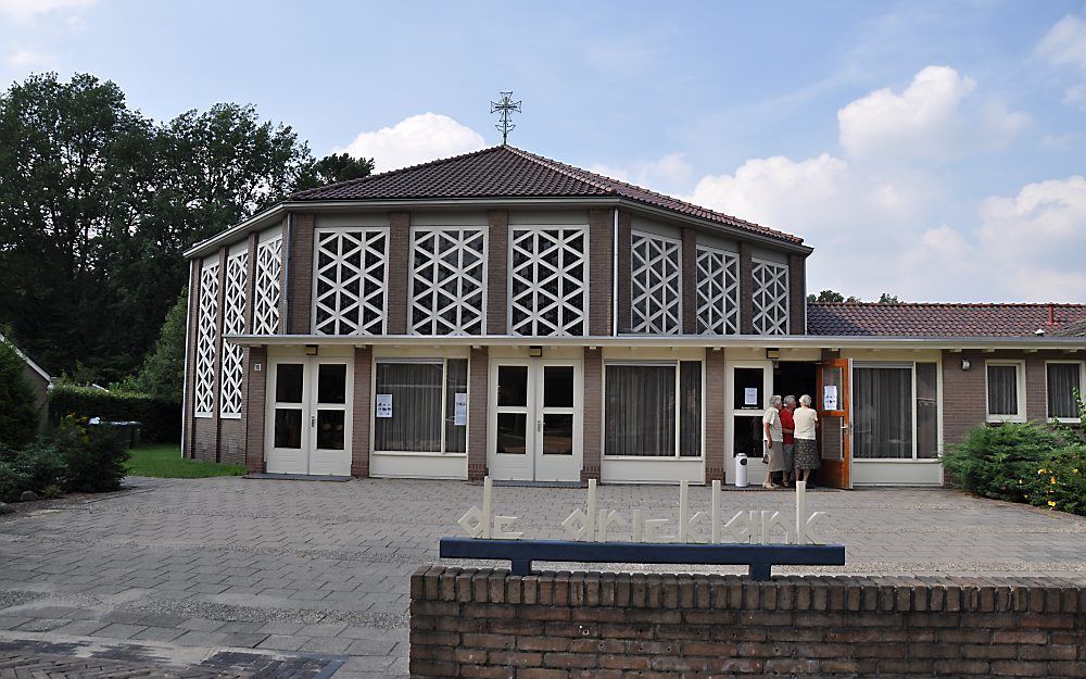 De gereformeerde kerk in Aalden. Foto RD