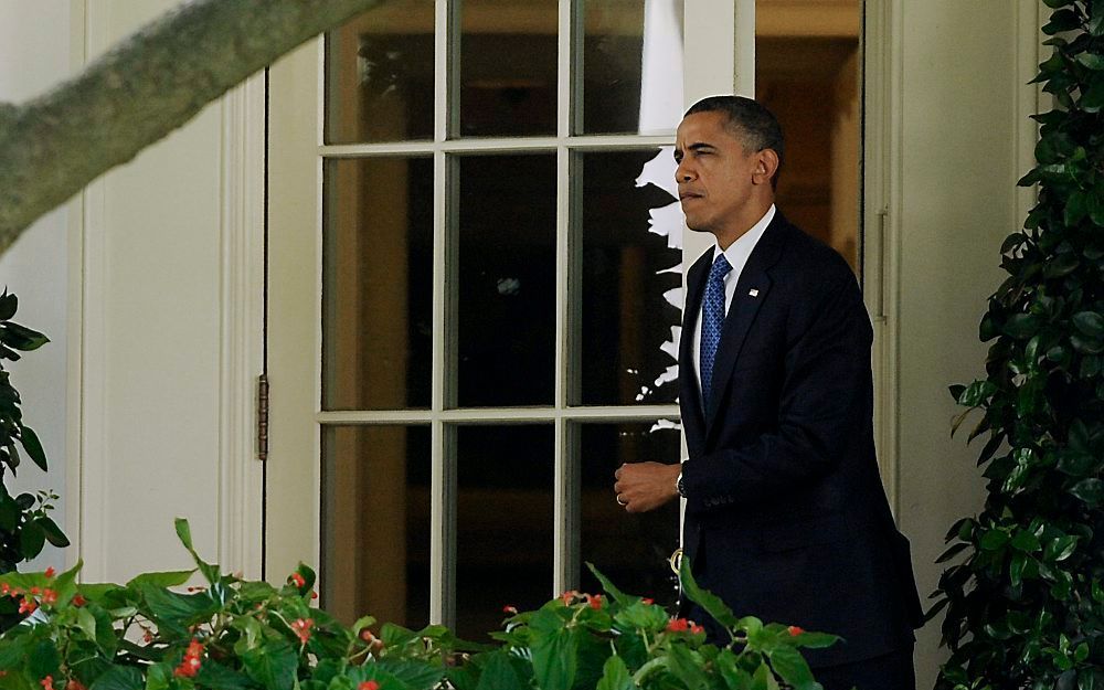 De Amerikaanse president Barack Obama. Foto EPA