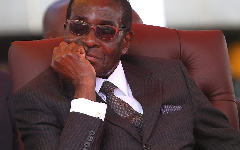 President van Zimbabwe Mugabe. Foto EPA