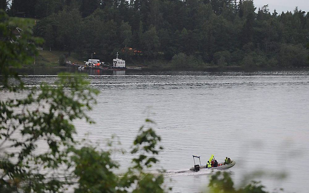 Het eiland Utoya. Foto EPA