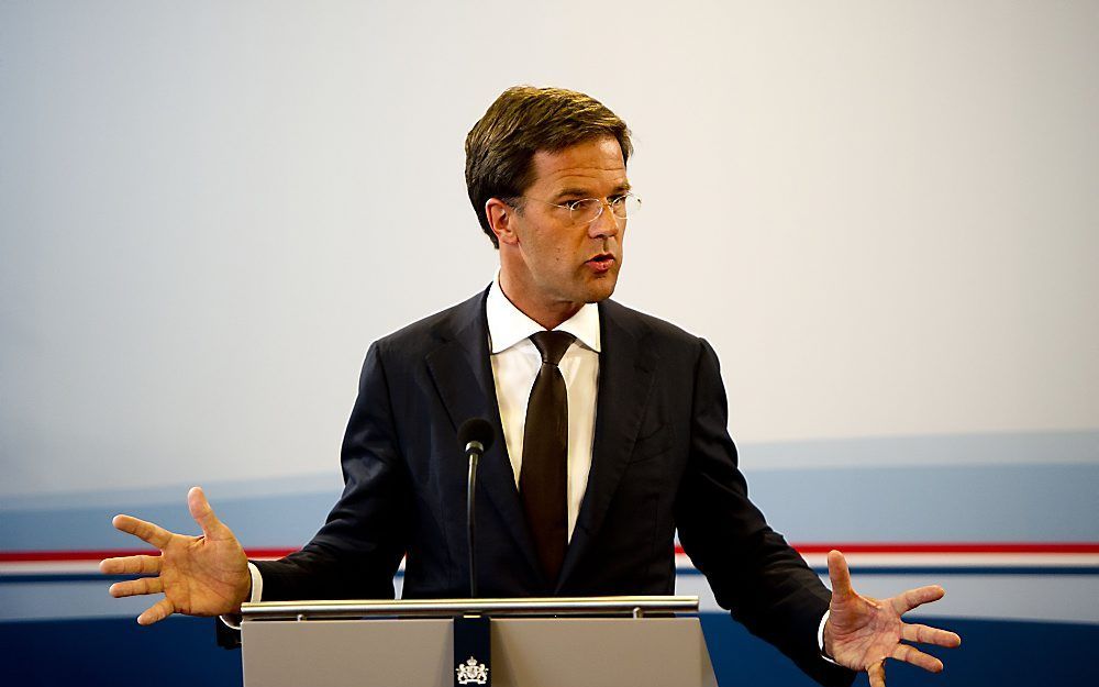 Rutte. Foto ANP