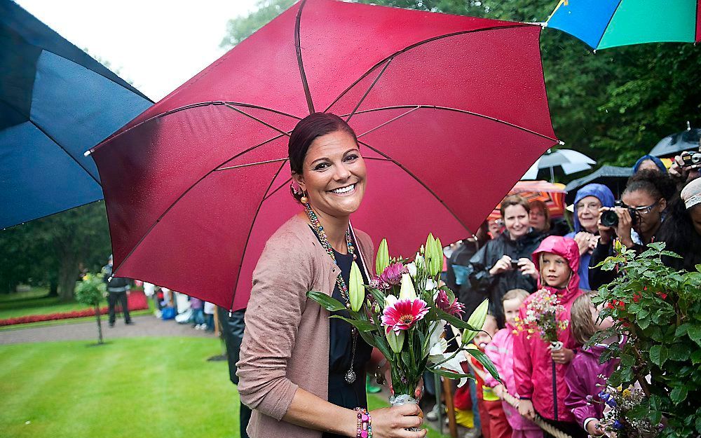 Kroonprinses Victoria is in verwachting van haar eerste kind.  Foto EPA