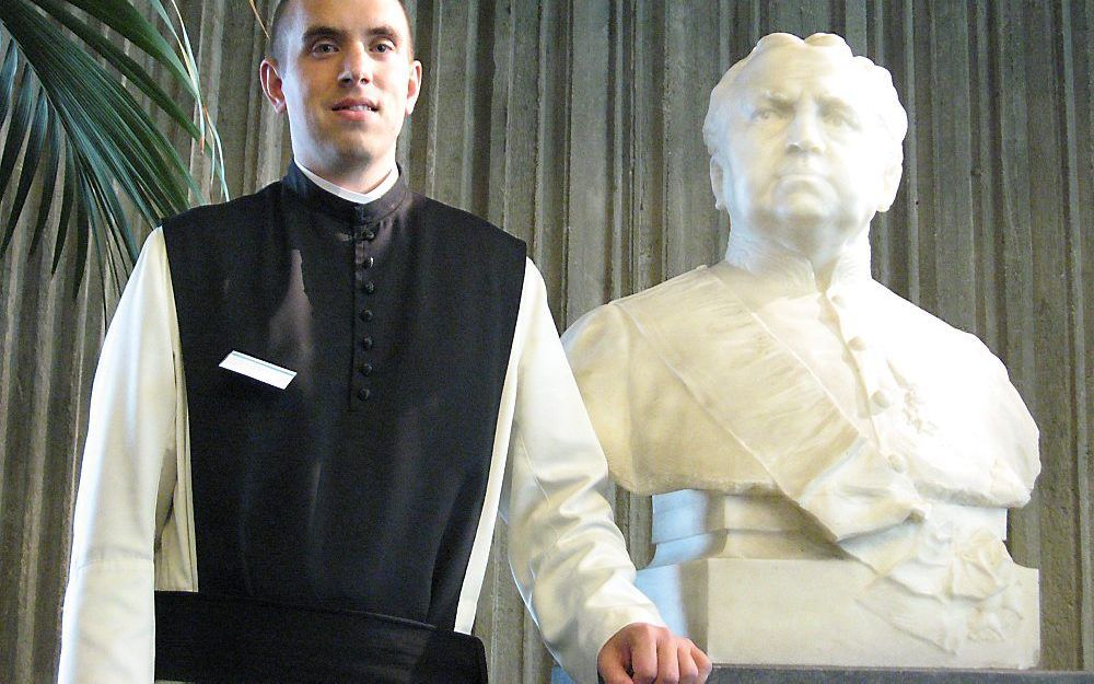 Volgens de Oostenrijkse priester Edmund Waldstein is de orde het hoogste in de schepping. De christelijke filosofie was nieuw voor hem, maar op de conferentie voelt hij zich best thuis. Foto RD