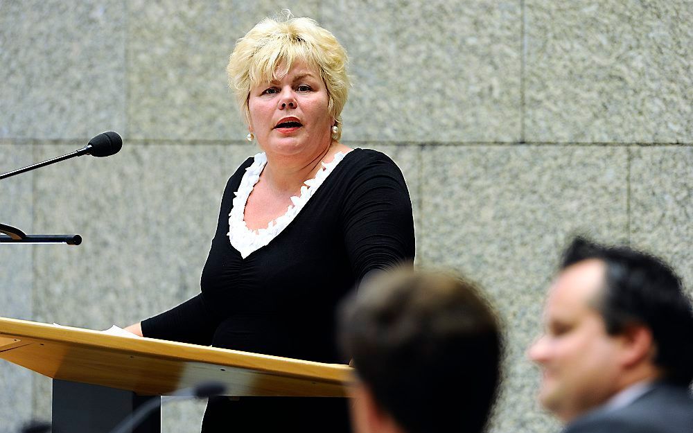 GroenLinks-Kamerlid Ineke van Gent: „Een rare, schimmige deal”. Foto ANP