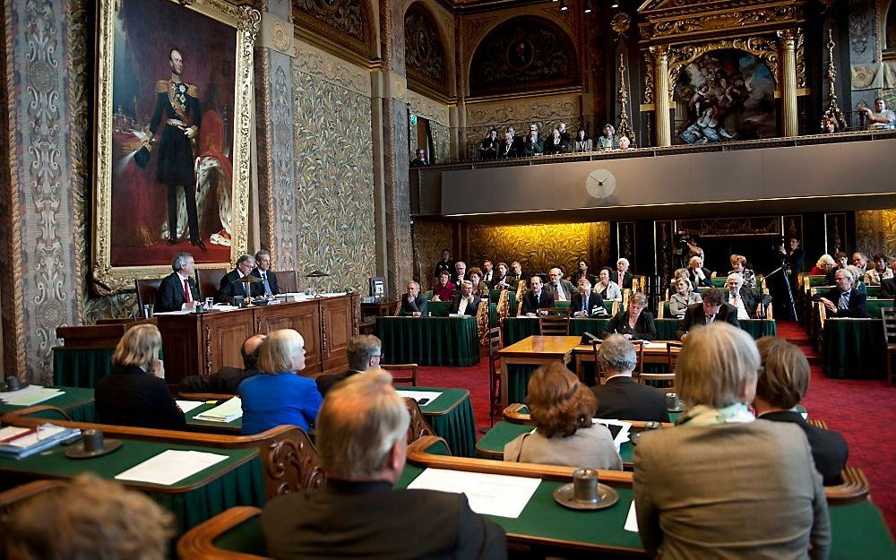 De Eerste Kamer stemt over het Elektronisch Patientendossier. Foto ANP