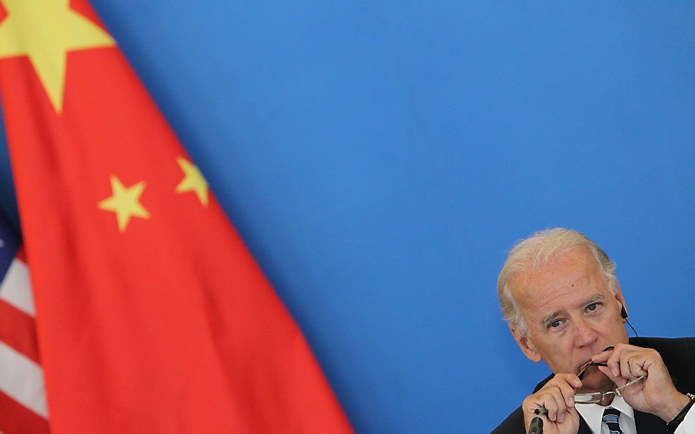 Biden in China. Foto EPA