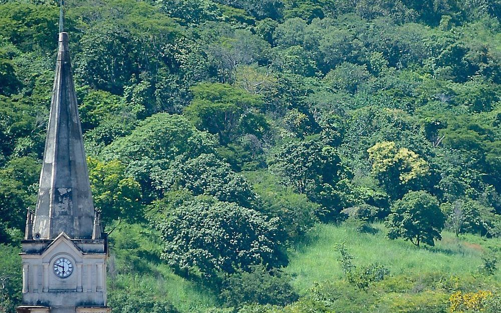 Kerk in Goias, Brazilië. Foto EPA