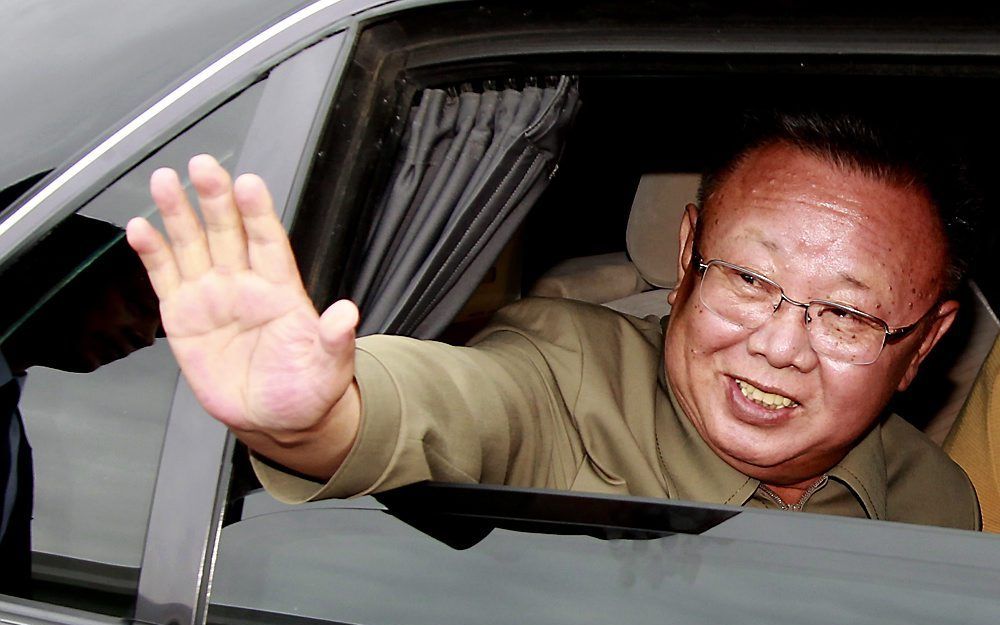 De Noord-Koreaanse leider Kim Jong-il. Foto EPA