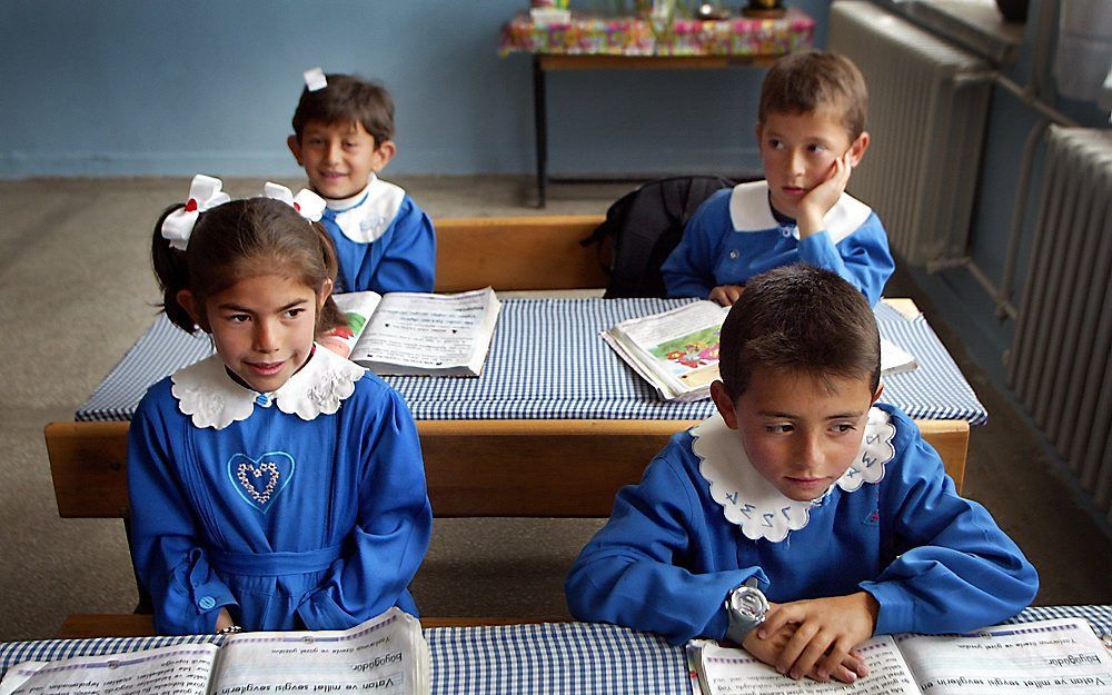 Schooluniform in Turkije. Foto ANP