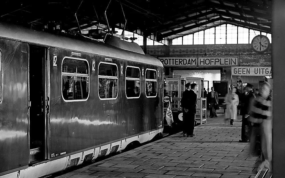 Het oude Station Hofplein in Rotterdam wordt de Minimall.  Foto ANP