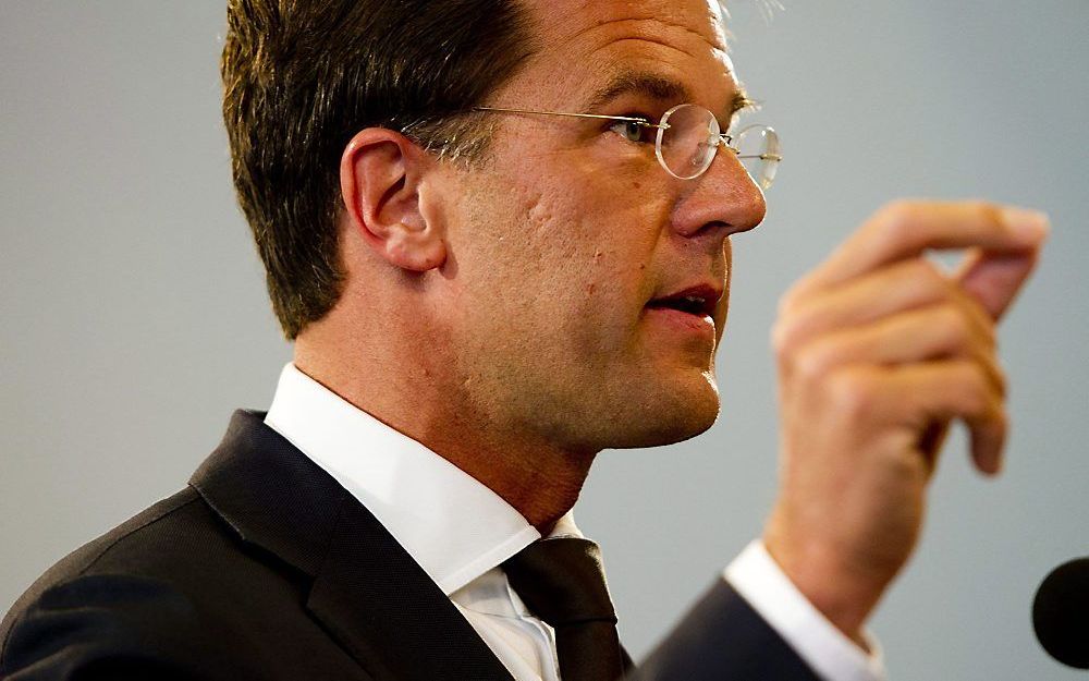 Rutte. Foto ANP