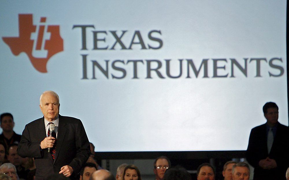 De Amerikaanse chipproducent Texas Instruments waarschuwde donderdag dat de derdekwartaalcijfers nog slechter zullen zijn dan de al lage verwachtingen. Foto EPA