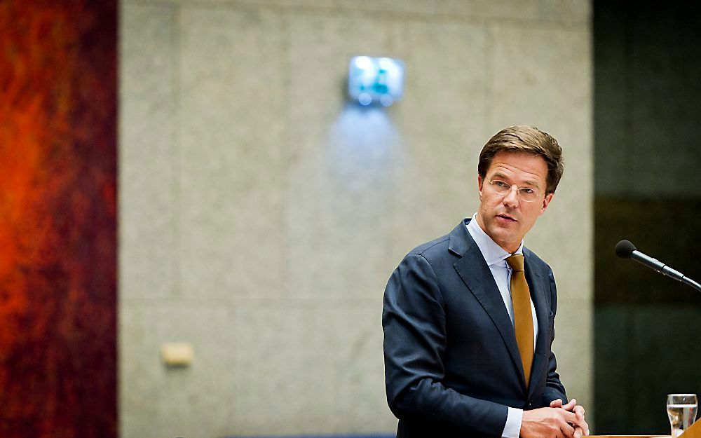 Premier Rutte. Foto ANP