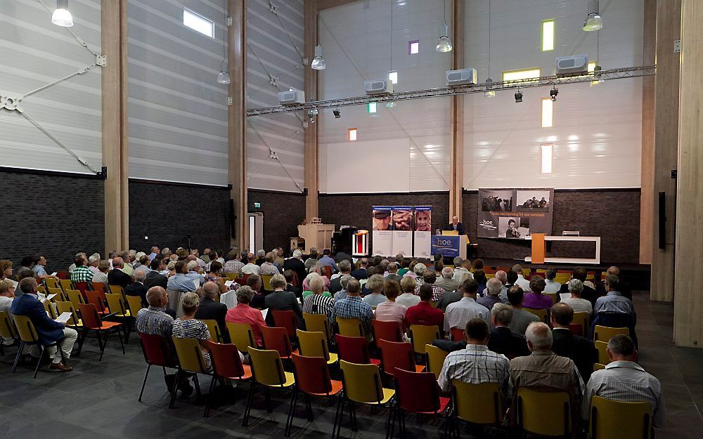 In kerkelijk centrum De Regenboog in Harderwijk vierde Stichting Hulp Oost Europa (HOE) zaterdag haar 35-jarig jubileum. Foto RD, André Dorst