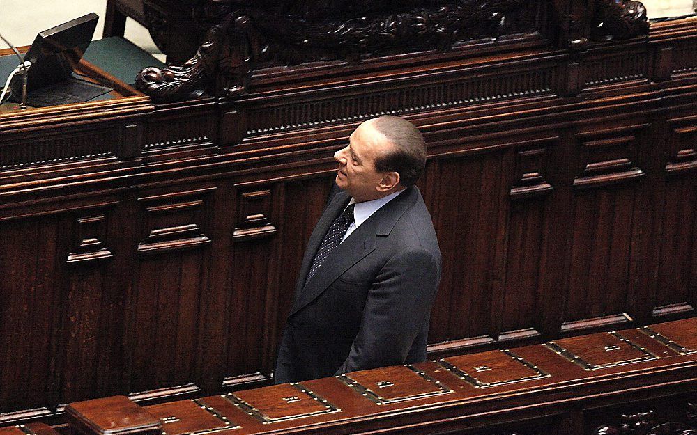 Premier Berlusconi.  Foto EPA