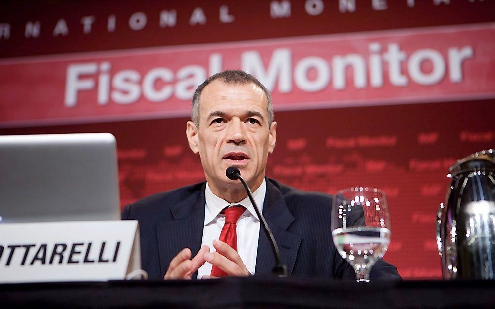 Cottarelli. Foto EPA