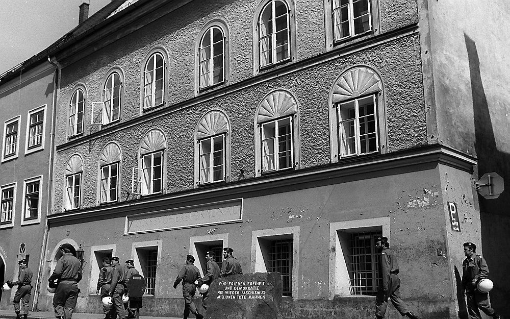 Huis van Hitler in Branau. Foto EPA