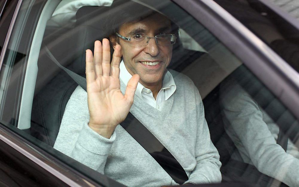 Formateur Elio Di Rupo.  Foto EPA