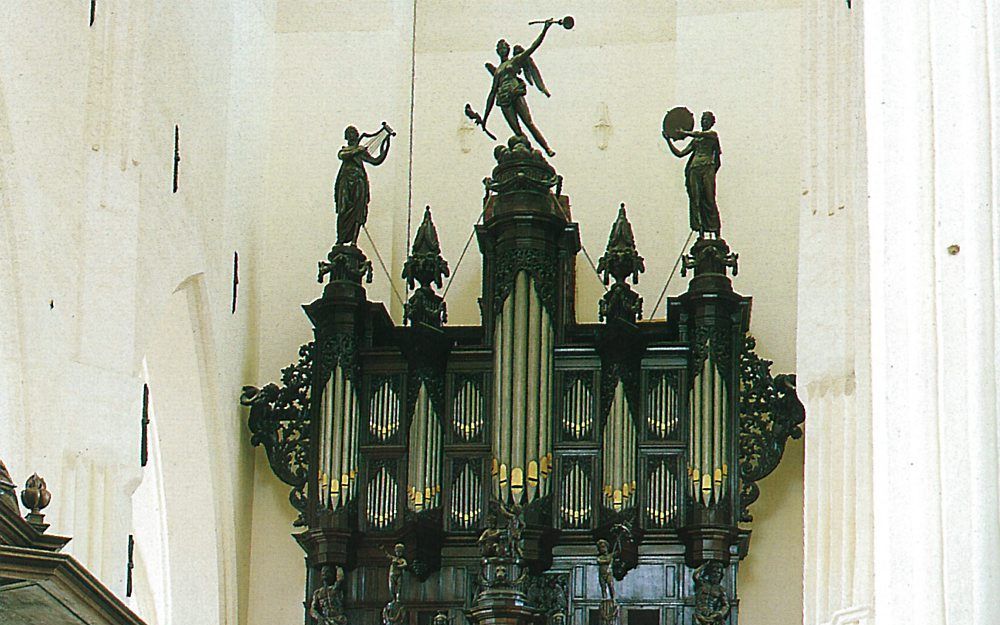 Het Schnitgerorgel in de Der Aa-kerk in Groningen. Foto Jack Schrovers Nivo