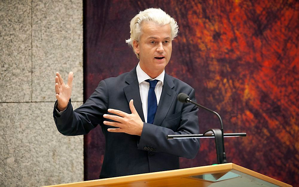 PVV-leider Wilders.  Foto ANP