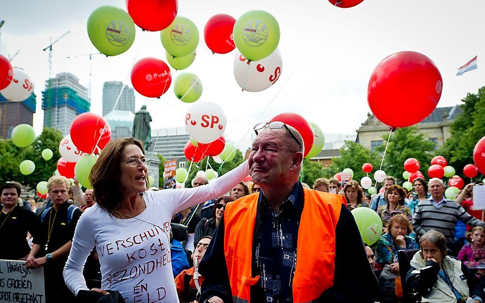 „Onderzoek toont onomstotelijk aan dat de kwaliteit van de zorg voor pgb-houders door de bezuinigingen omlaaggaat.” Foto  ANP