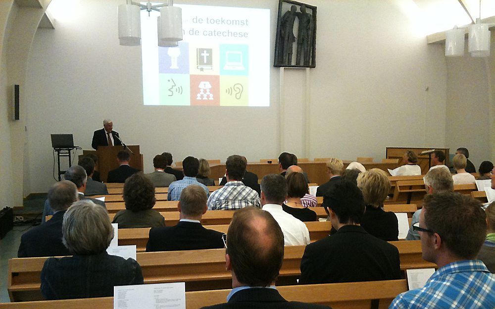 Symposium over catechese aan de Theologische Universiteit Apeldoorn. Foto RD