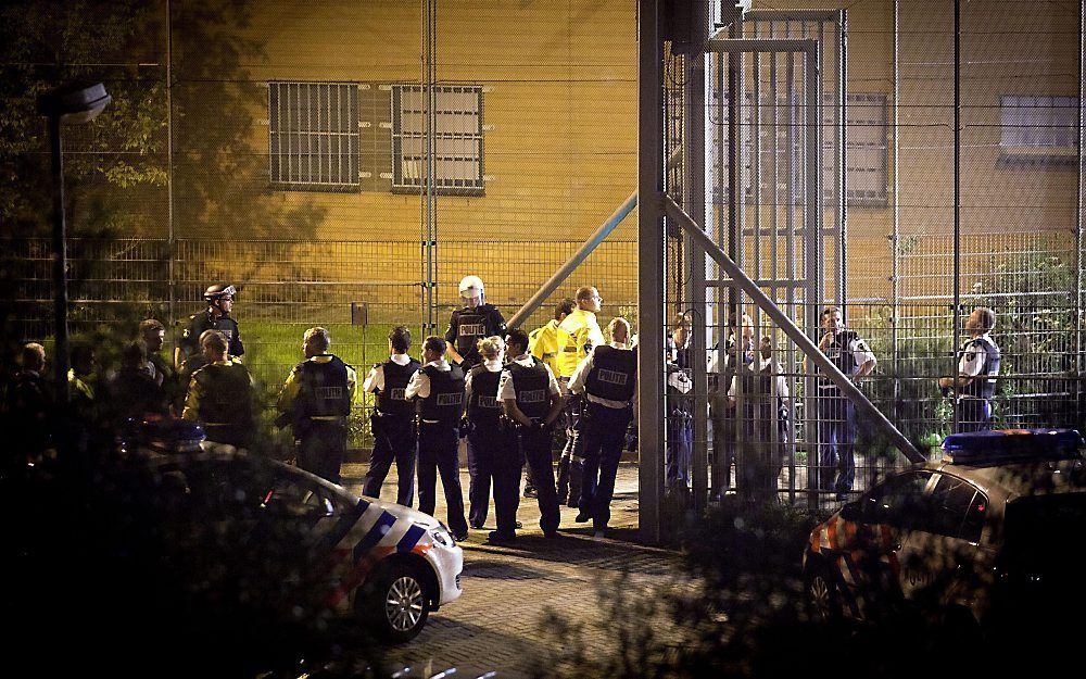 Onrust bijForensisch Centrum Teylingereind. Foto ANP