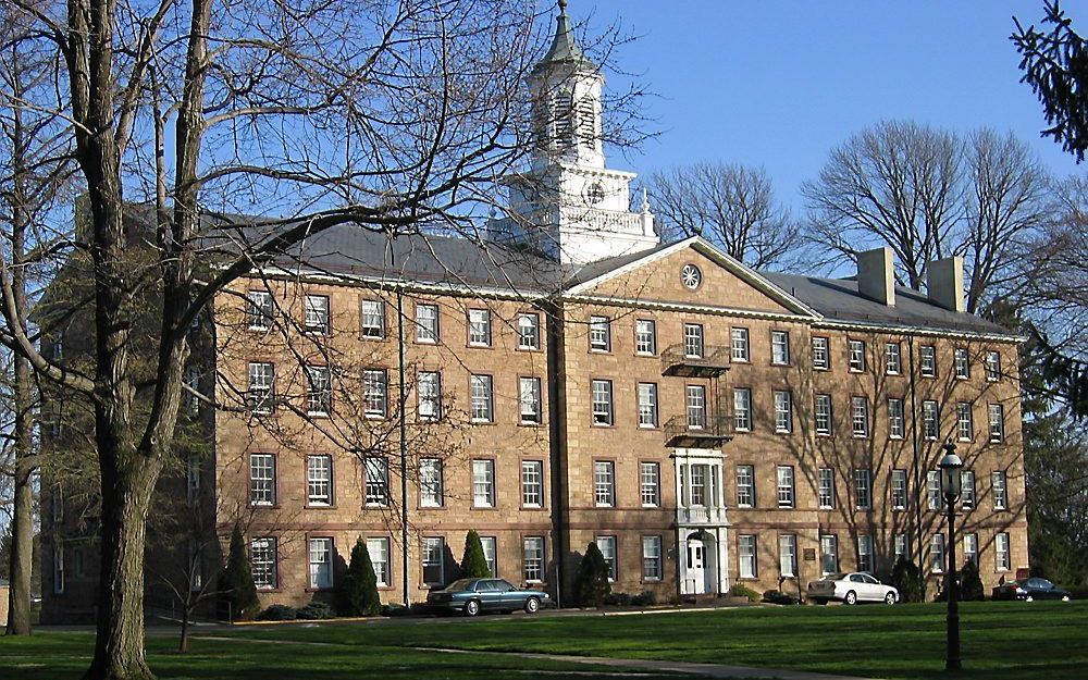 Princeton Theological Seminary in de Verenigde Staten, waar de meeste werken van en over A. Kuyper zich bevinden. Het bibliografische project van ds. T. Kuipers over het werk van Kuyper is in samenwerking met Princeton tot stand gebracht.  Foto Historisch