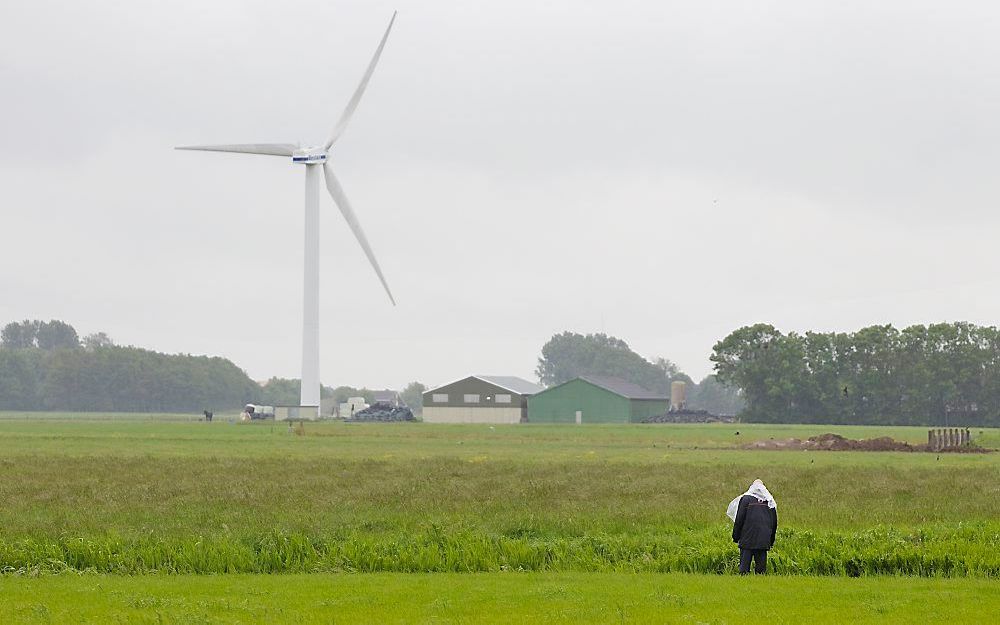 Zonder zeldzame aardmetalen geen wind­molens. Foto ANP