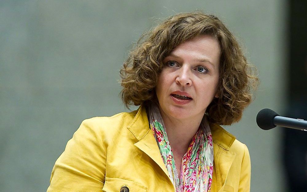 Minister Schippers.  Foto ANP