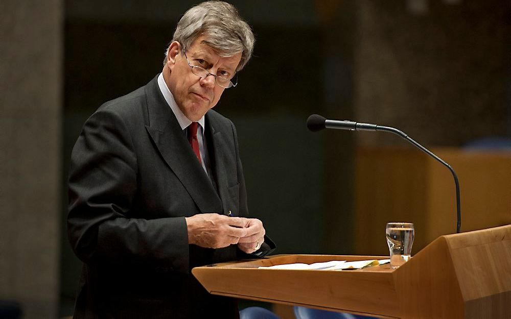 Minister Opstelten. Foto ANP