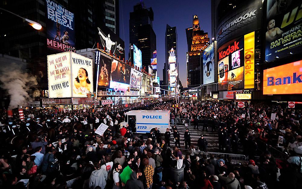 Occupy Wall Street in New York. Foto EPA