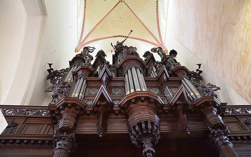 Het orgel van de Groningse Der Aa-kerk. Beeld Gert de Looze