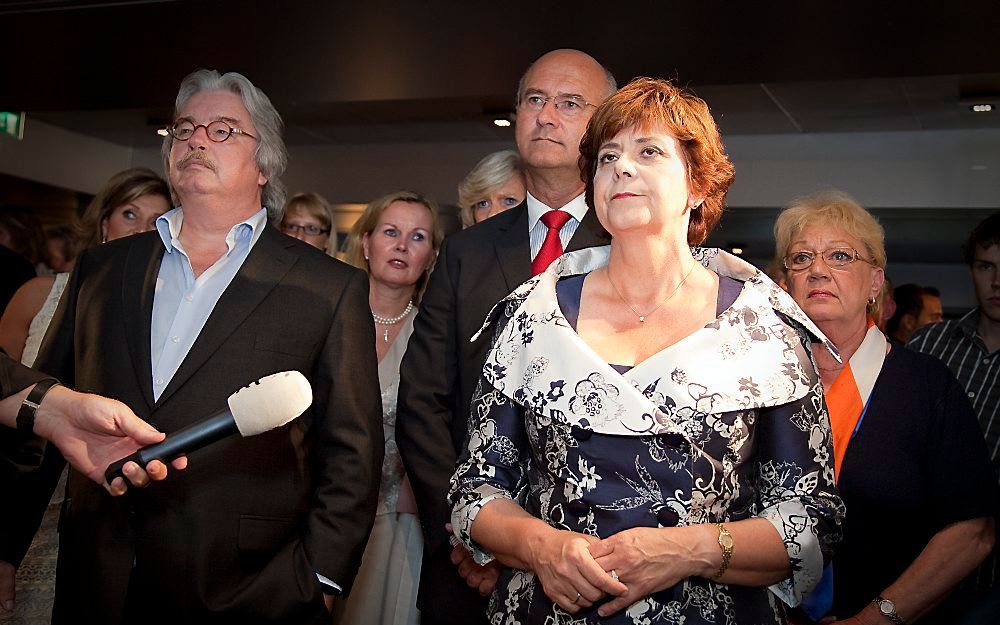 Verdonk bij de laatstgehouden verkiezingen voor de Tweede Kamer. Foto ANP