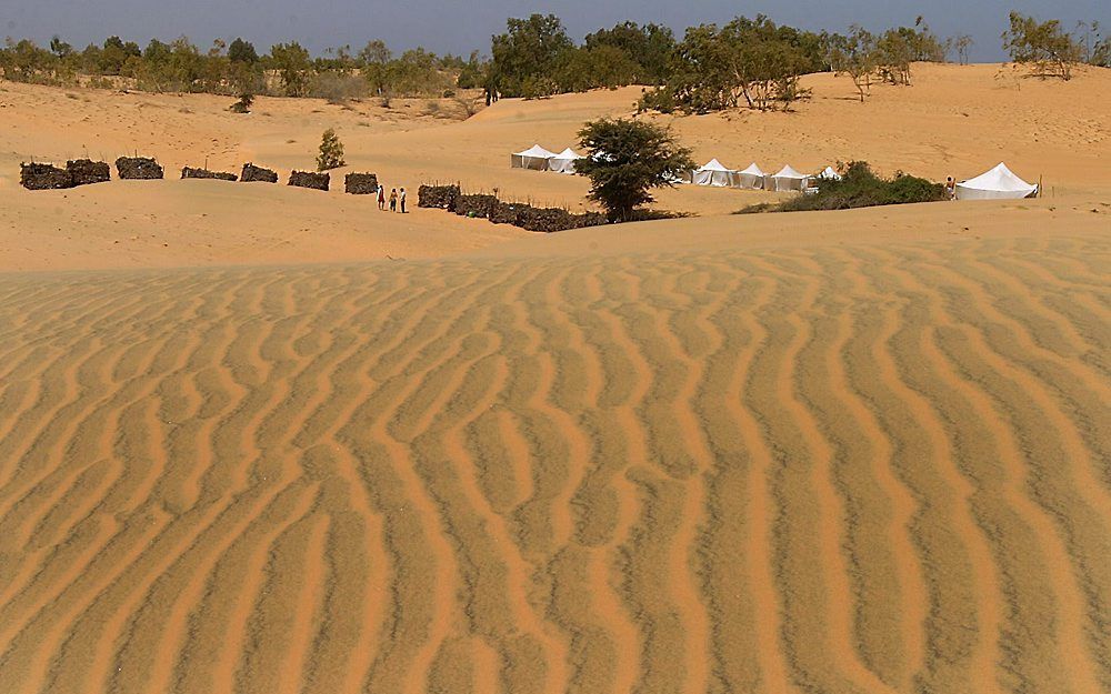 CHANGWON – Om de verwoestijning tegen te gaan, zijn vooral slimme investeringen nodig, menen deskundigen. Verwoestijning is al jaren een groot probleem in de Sahel en in de Hoorn van Afrika. Foto EPA