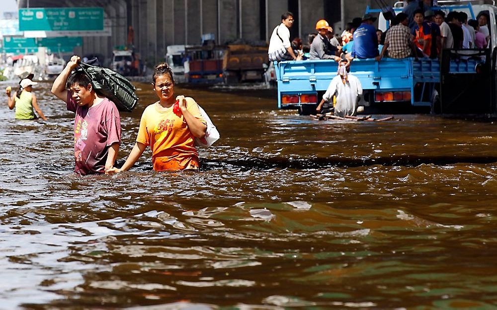 Bangkok dinsdagmorgen. Foto EPA