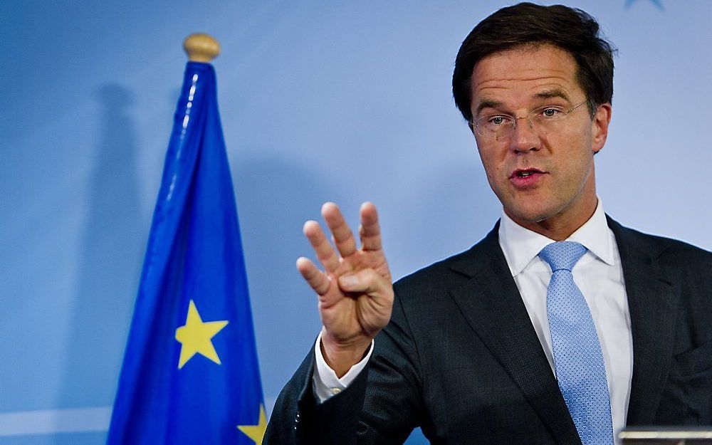 Rutte. Foto ANP