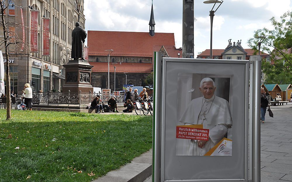 „De huidige paus komt herhaaldelijk met publicaties en uitspraken die ook in orthodox-protestantse kring op instemming kunnen rekenen.”  Foto RD