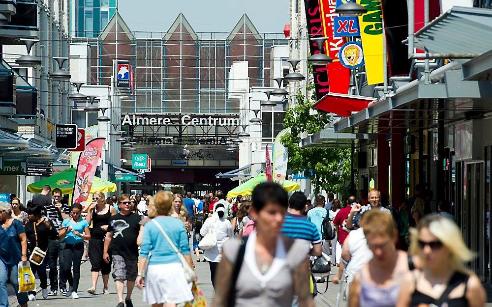 Winkelcentrum van Almere. Foto ANP