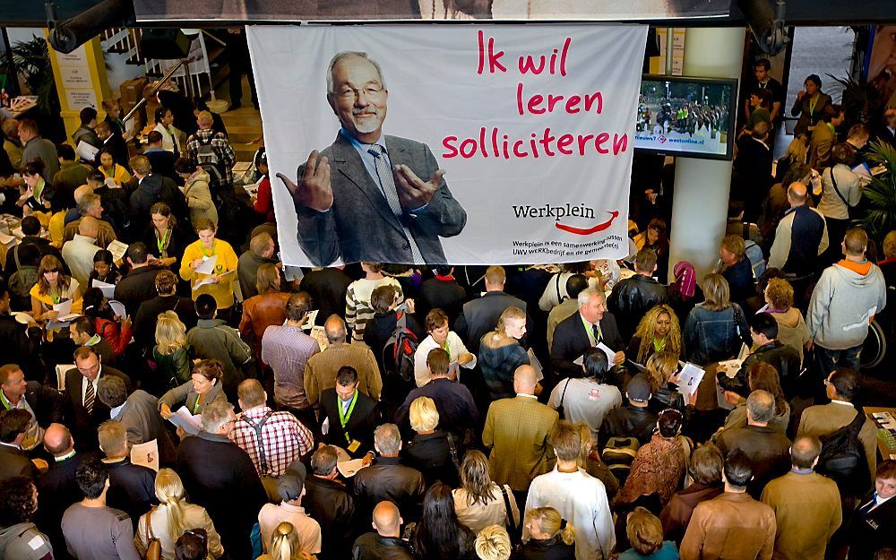 Landelijke banenmarkt UWV.  Foto ANP