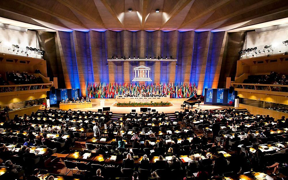 Zitting Unesco.  Foto EPA