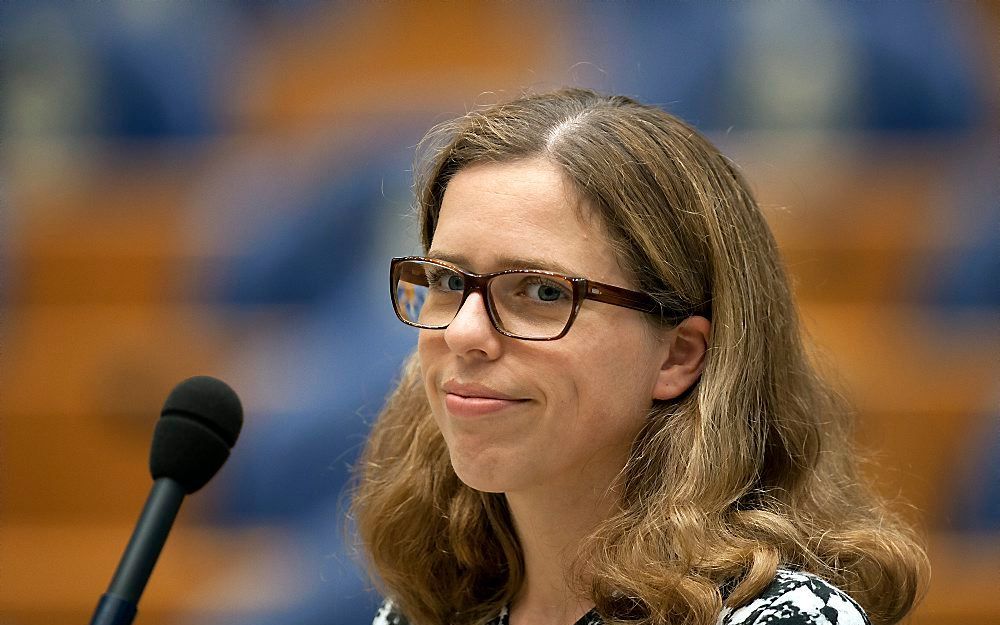 Carola Schouten, Tweede Kamerlid van de CU.  Foto ANP