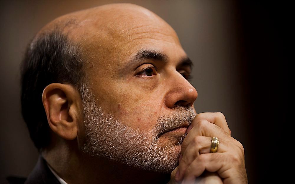 Bernanke, voorzitter Fed.  Foto EPA