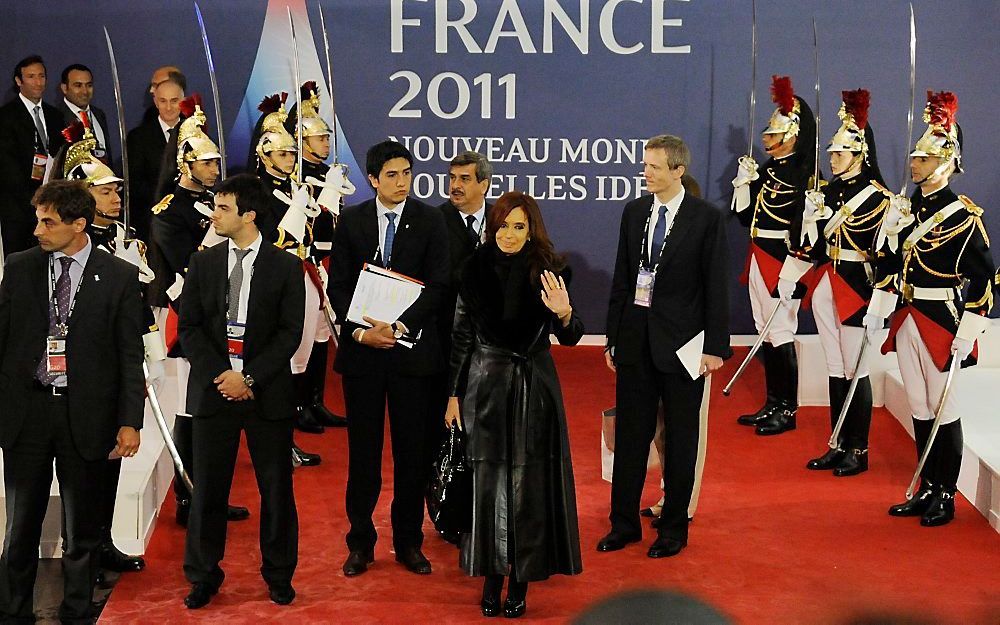 De G20 in Cannes. Foto EPA