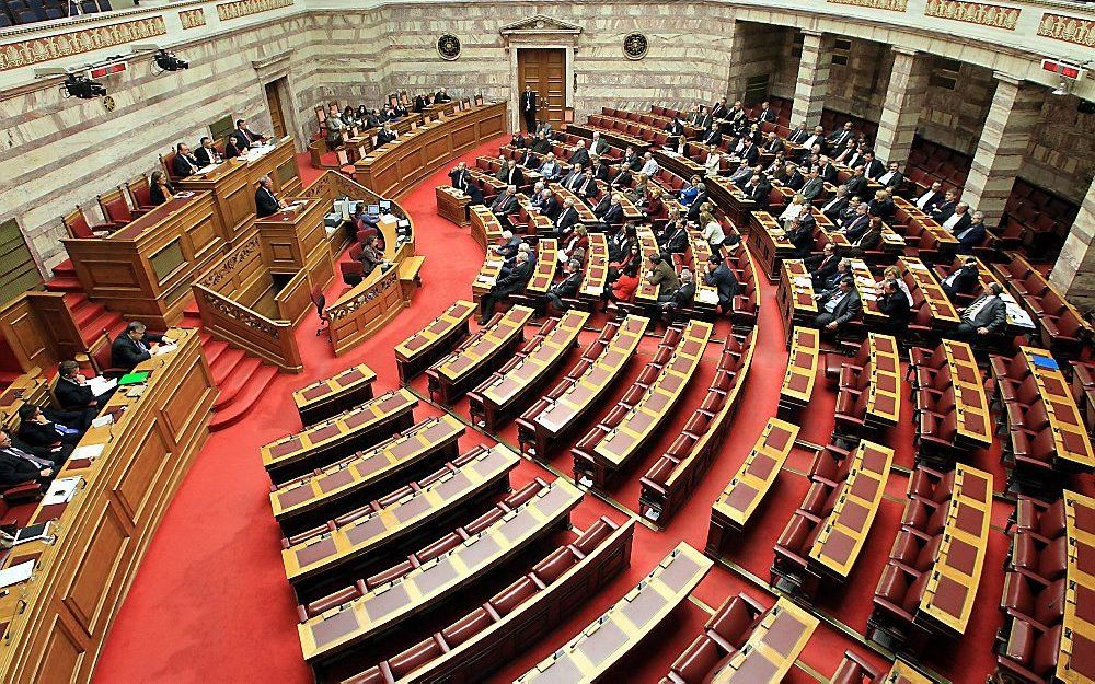 Het Griekse parlement. Foto EPA