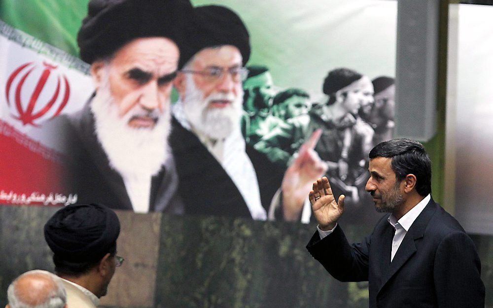 De Iraanse president Mahmud Ahmadinejad. Foto EPA