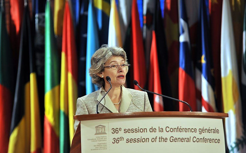 Directeur-generaal van Unesco, Bokova. Foto EPA