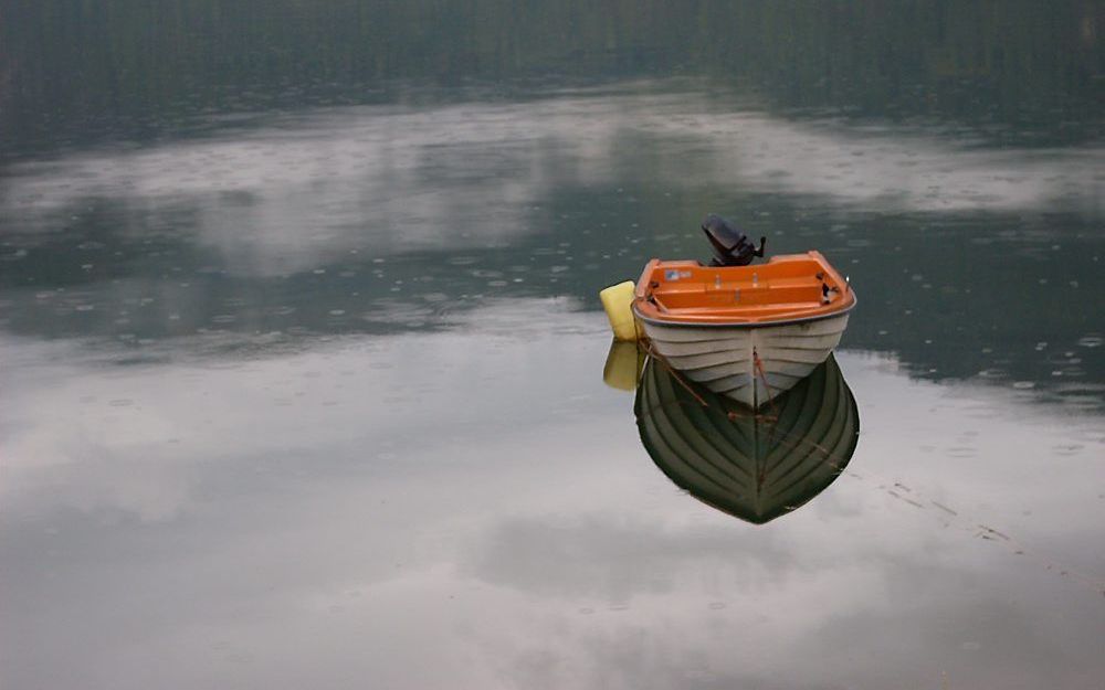 De weerspiegeling is zelfs bij regenachtig weer helder. Foto RD, Jacomijn Hoekman