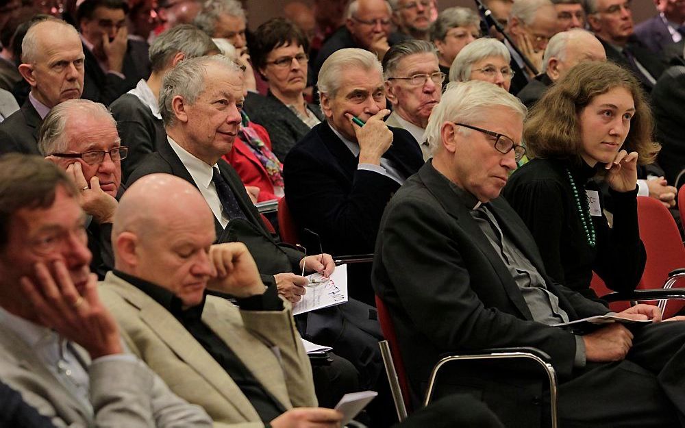 Het Historisch Documentatiecentrum voor het Nederlands Protestantisme (HDC) in Amsterdam vierde gisteren zijn veertigjarig bestaan met een congres over de stand van het protestantisme in Nederland. Foto RD, Anton Dommerholt