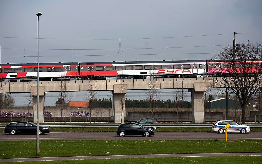 Hogesnelheidslijn Fyra.  Foto ANP